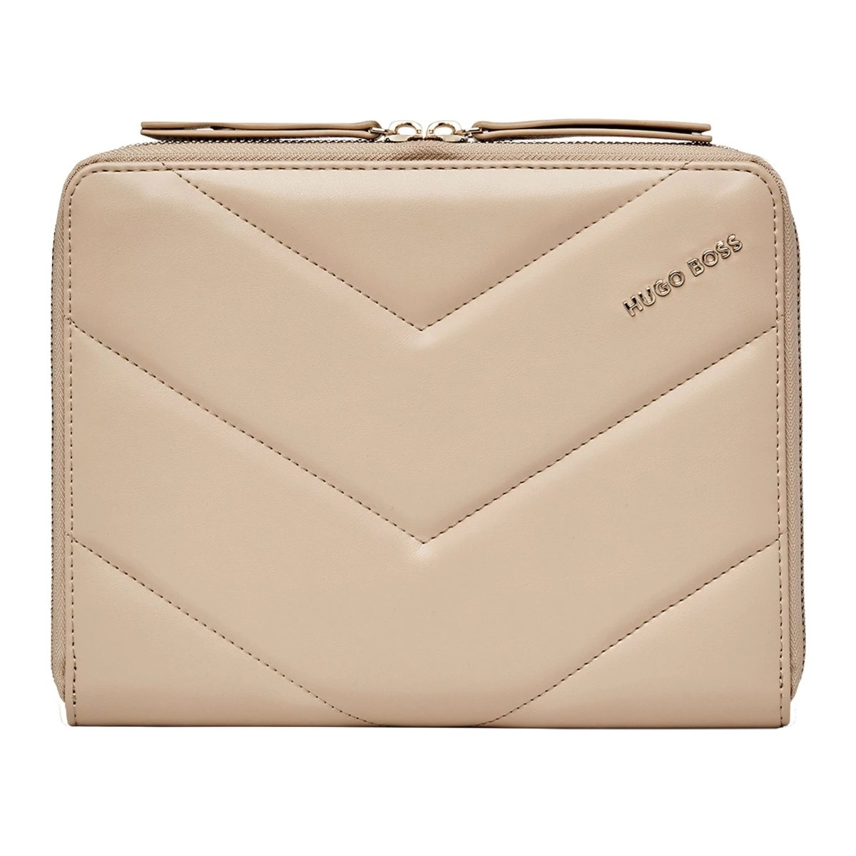 HUGO BOSS HTM311X Ντοσιέ A5 Triga Nude Zip Folder - Κοσμηματοπωλείο Goldy