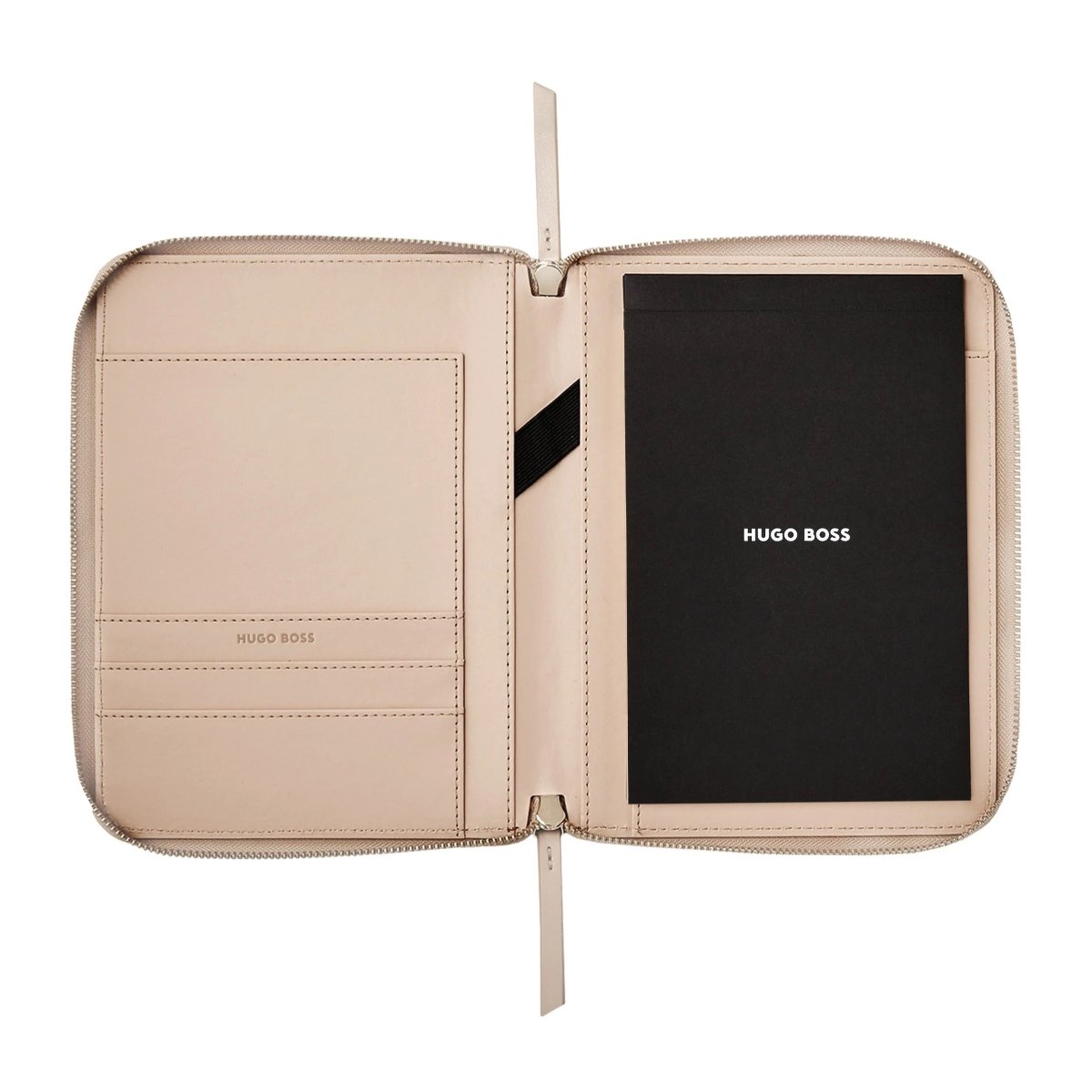 HUGO BOSS HTM311X Ντοσιέ A5 Triga Nude Zip Folder - Κοσμηματοπωλείο Goldy