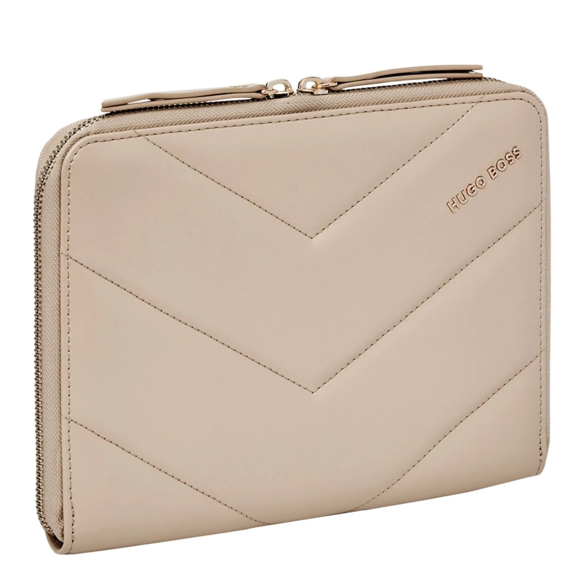 HUGO BOSS HTM311X Ντοσιέ A5 Triga Nude Zip Folder - Κοσμηματοπωλείο Goldy