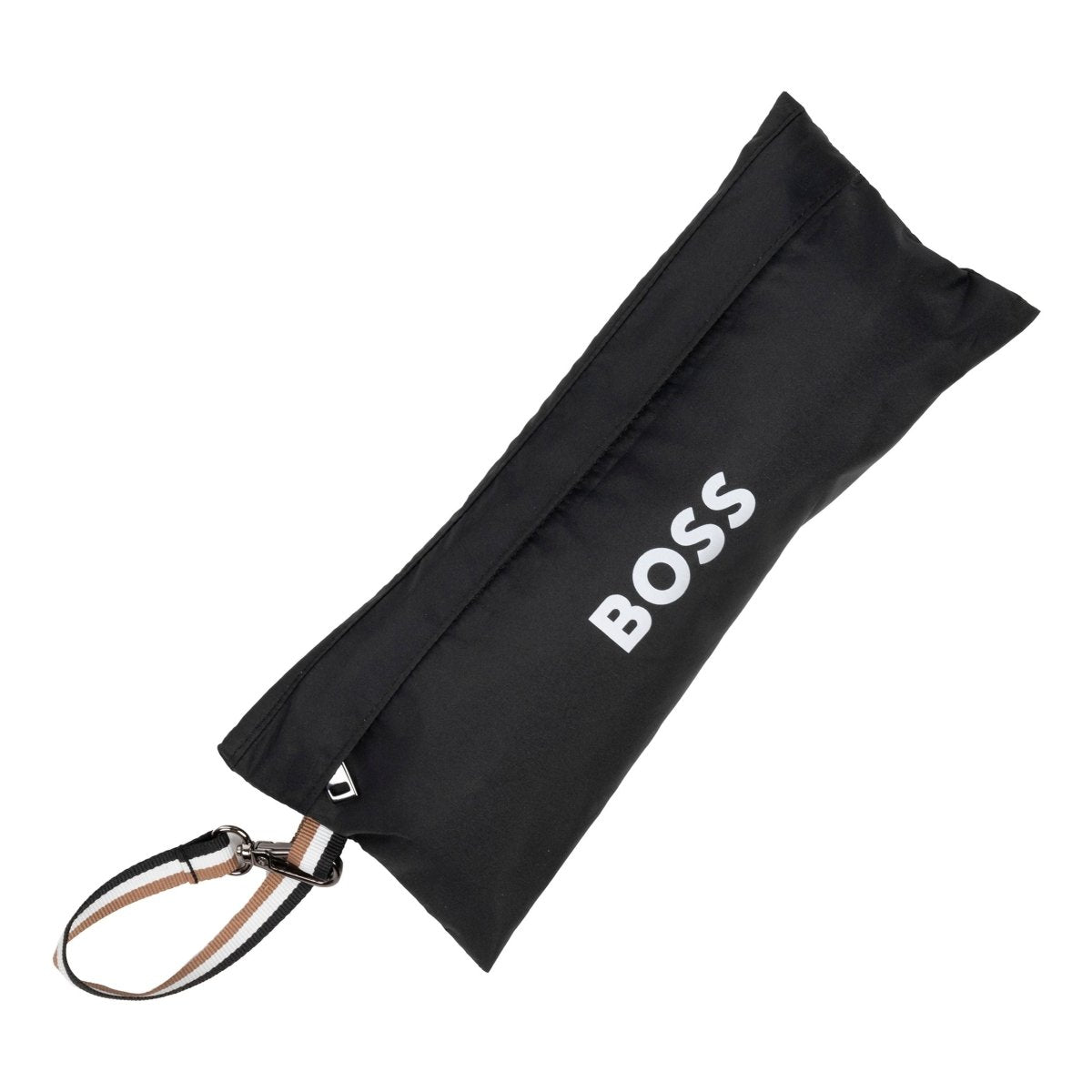 HUGO BOSS HUG321A Ομπρέλα Αυτόματη Umbrella Mini Iconic Black - Κοσμηματοπωλείο Goldy