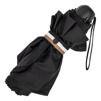 HUGO BOSS HUG321A Ομπρέλα Αυτόματη Umbrella Mini Iconic Black - Κοσμηματοπωλείο Goldy