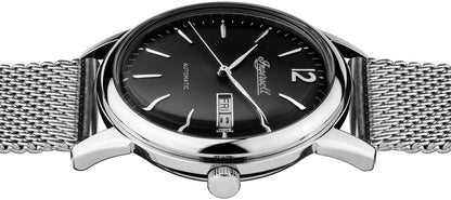 Ingersoll I00505 New Haven Automatic Stainless Steel Watch - Κοσμηματοπωλείο Goldy