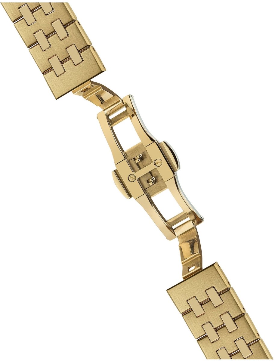 Ingersoll I12902 Broadway Automatic Gold Stainless Steel Bracelet - Κοσμηματοπωλείο Goldy