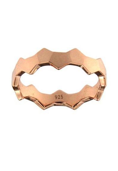 JOOLS JR2324.3 Δαχτυλίδι Από Ροζ Επιχρυσωμένο Ασήμι - Κοσμηματοπωλείο Goldy