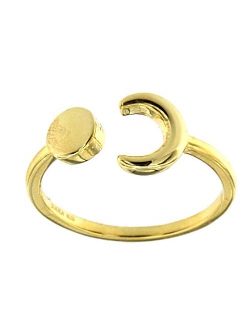 JOOLS JRY12123.2 Δαχτυλίδι Από Επιχρυσωμένο Ασήμι - Κοσμηματοπωλείο Goldy
