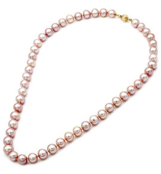 Κολιέ 110171 με Μαργαριτάρια Fresh Water Pearl 8,0-9,0mm 14ct - Κοσμηματοπωλείο Goldy