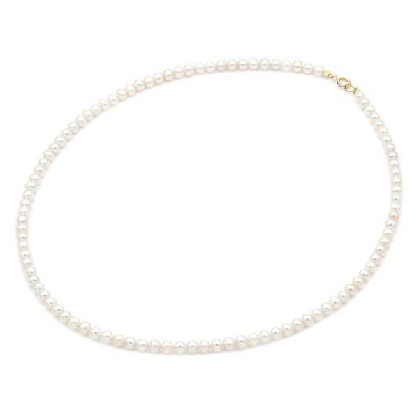 Κολιέ με Μαργαριτάρια 110137 Fresh Water Pearl 4,0-4,5mm 14ct - Κοσμηματοπωλείο Goldy