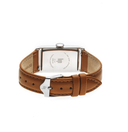 LIP 671407 Churchill T18 Brown Leather Strap - Κοσμηματοπωλείο Goldy