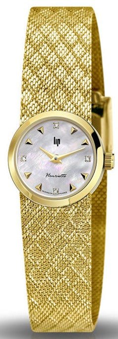 LIP 671453 Henriette Diamond Gold Stainless Steel Bracelet - Κοσμηματοπωλείο Goldy