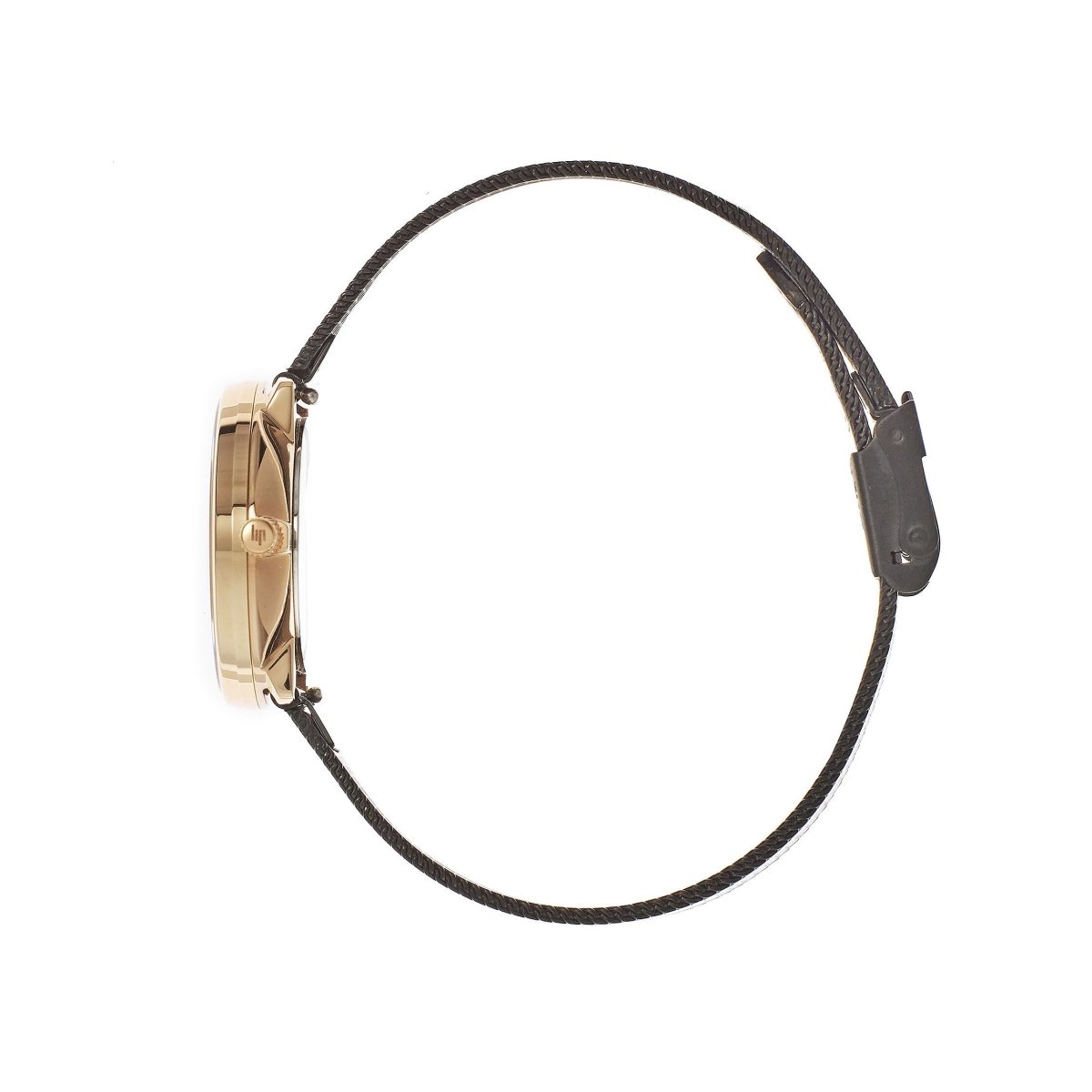 LIP 671473 Dauphine Black Stainless Steel Bracelet - Κοσμηματοπωλείο Goldy