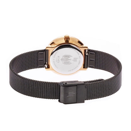 LIP 671473 Dauphine Black Stainless Steel Bracelet - Κοσμηματοπωλείο Goldy