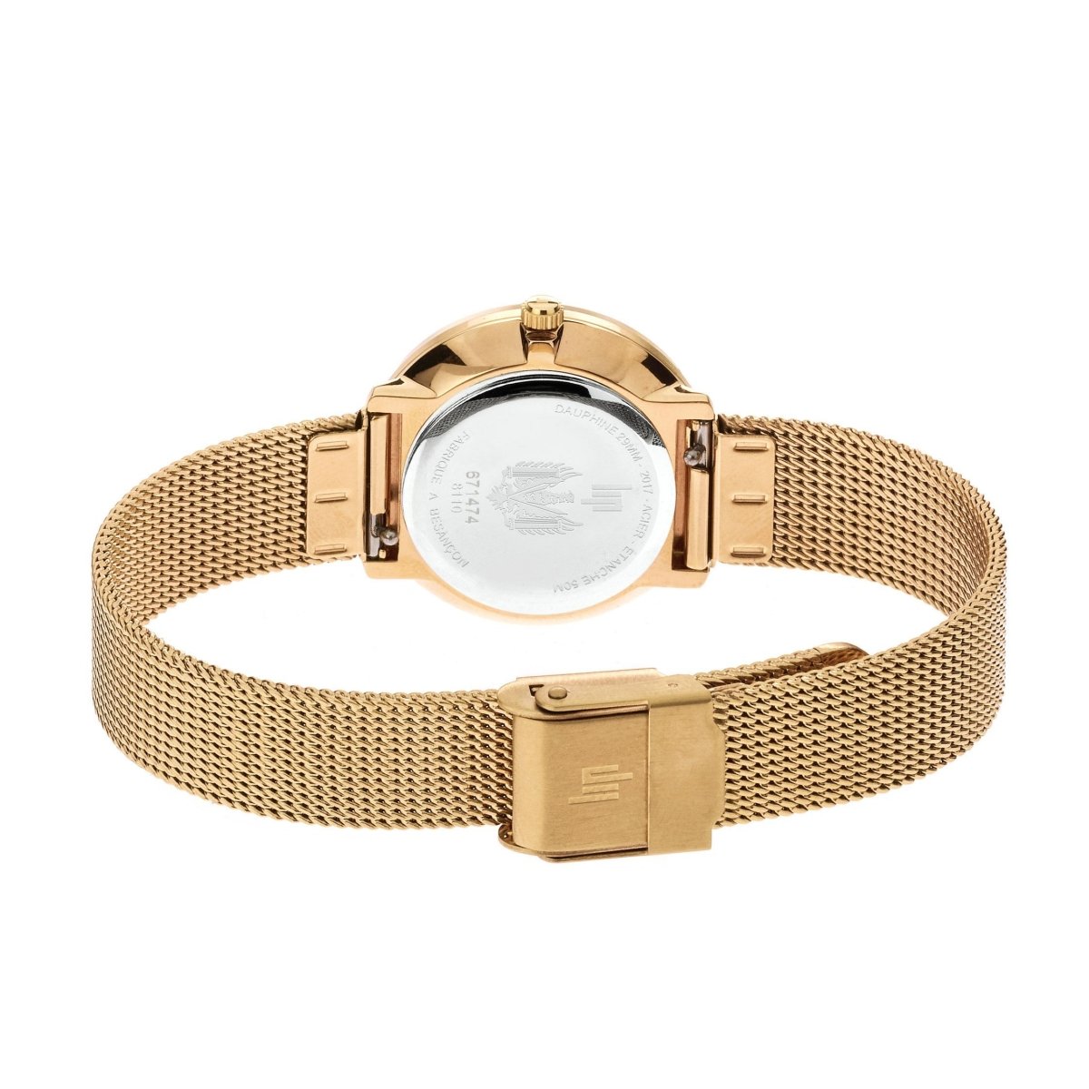 LIP 671474 Dauphine Gold Stainless Steel Bracelet - Κοσμηματοπωλείο Goldy