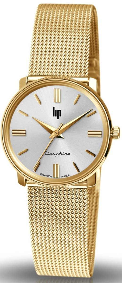 LIP 671474 Dauphine Gold Stainless Steel Bracelet - Κοσμηματοπωλείο Goldy