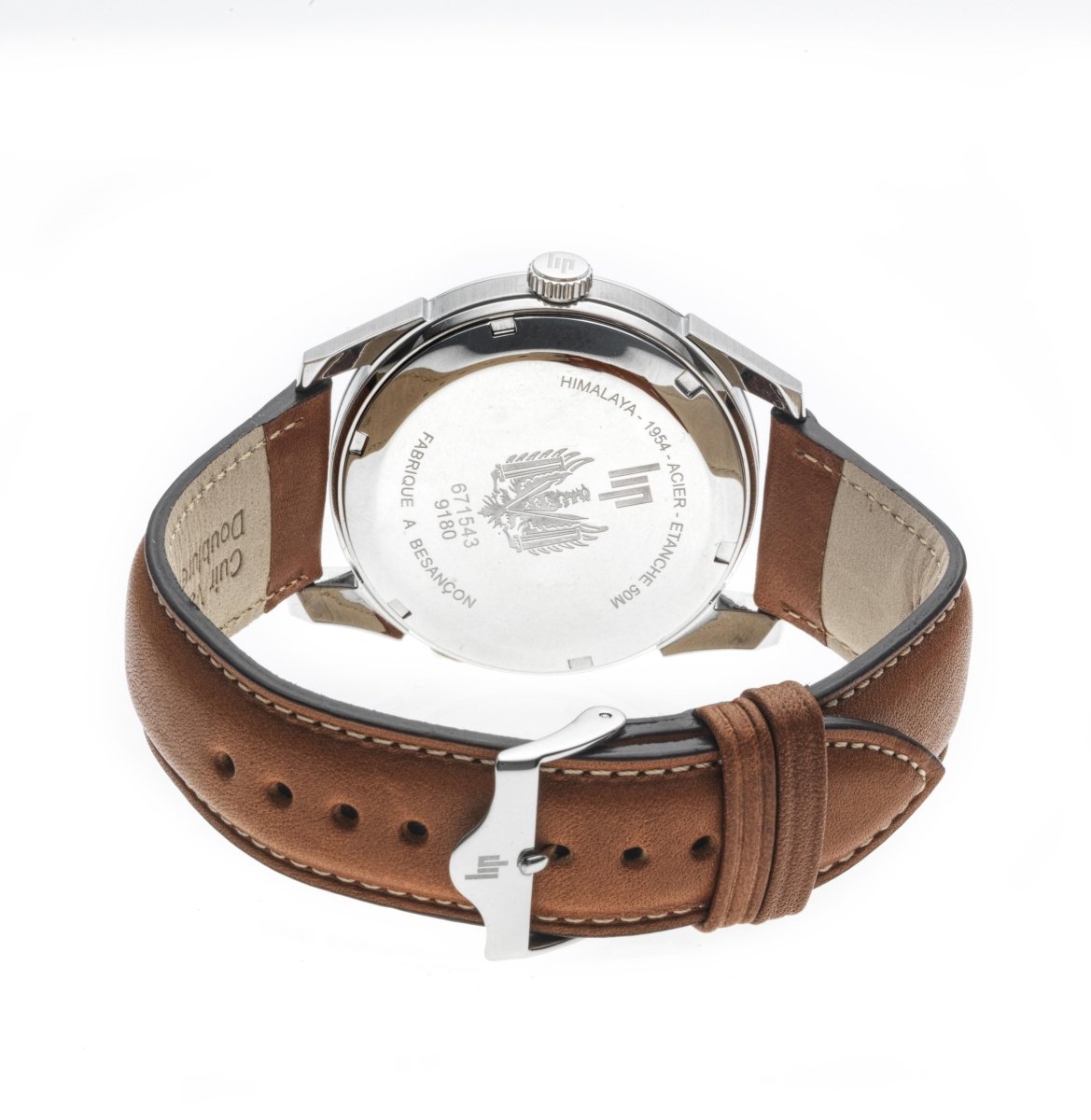 LIP 671543 Himalaya Brown Leather Strap - Κοσμηματοπωλείο Goldy