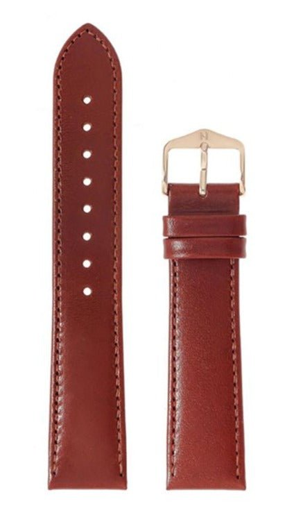 Λουρί Hirsch Osiris II 0347-5070 Light Brown Leather Strap - Κοσμηματοπωλείο Goldy