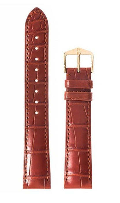 Λουρί London 0420-7179 Light Brown Leather Strap - Κοσμηματοπωλείο Goldy