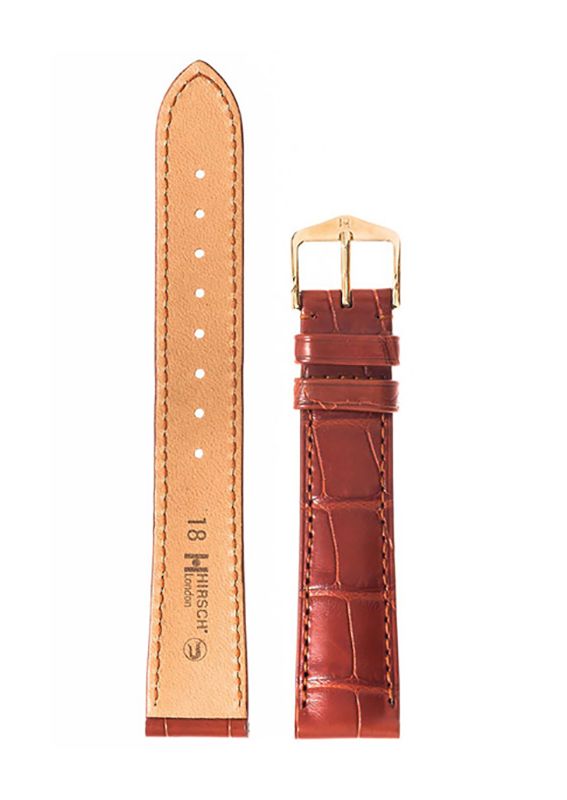 Λουρί London 0420-7179 Light Brown Leather Strap - Κοσμηματοπωλείο Goldy