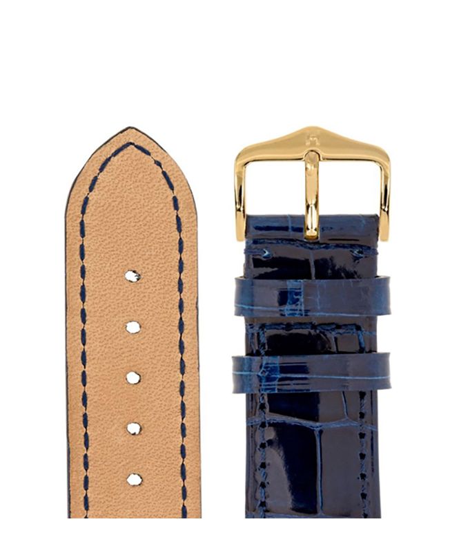 Λουρί London 7450-0785 Blue Leather Strap - Κοσμηματοπωλείο Goldy