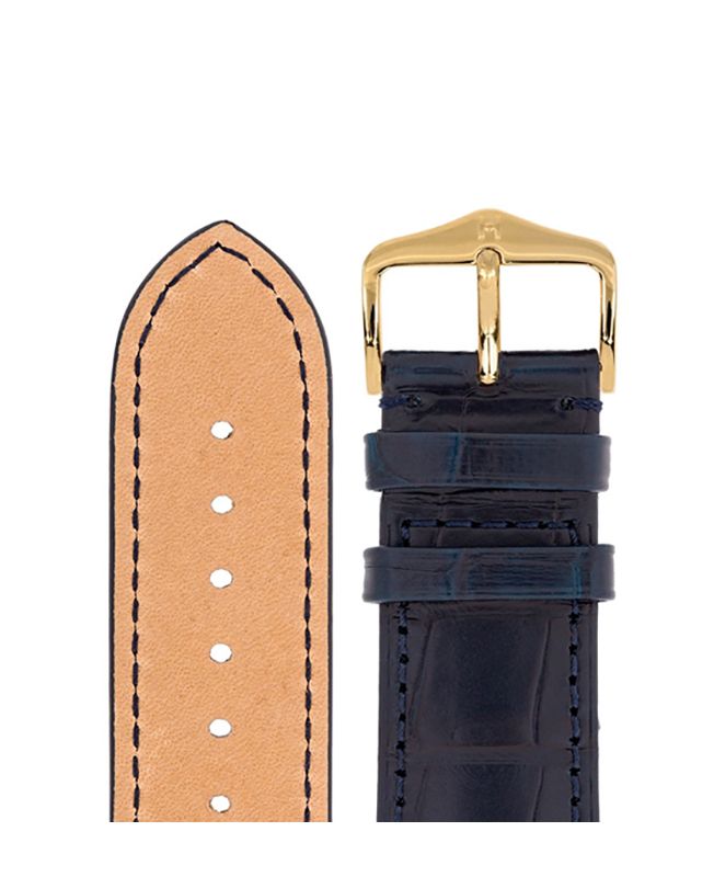 Λουρί London 7450-0789 Blue Leather Strap - Κοσμηματοπωλείο Goldy