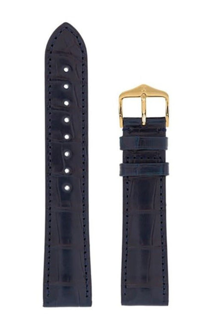 Λουρί London 7450-0789 Blue Leather Strap - Κοσμηματοπωλείο Goldy