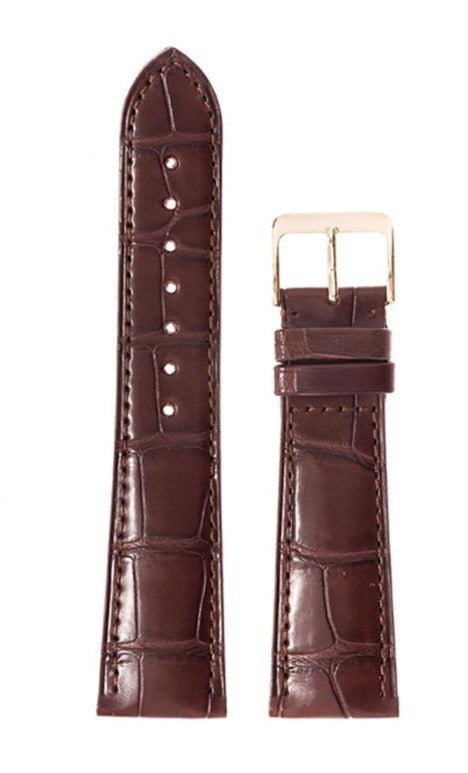 Λουρί London Artisanal 7450-0719 Brown Leather Strap - Κοσμηματοπωλείο Goldy