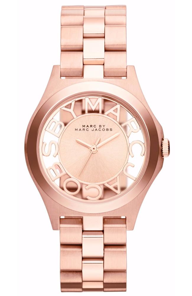 Marc Jacobs MBM3293 Henry Rose Gold Stainless Steel Bracelet - Κοσμηματοπωλείο Goldy