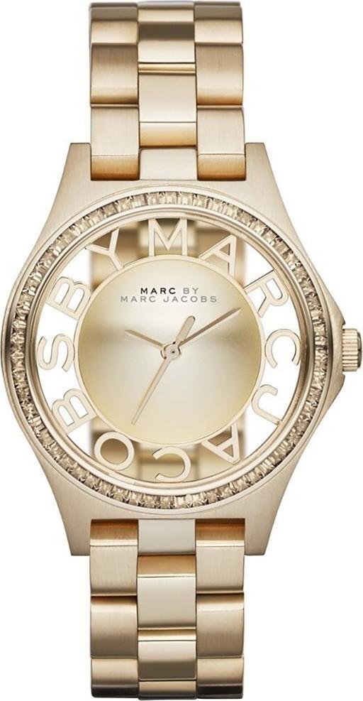Marc Jacobs MBM3338 Henry Gold Stainless Steel Bracelet - Κοσμηματοπωλείο Goldy