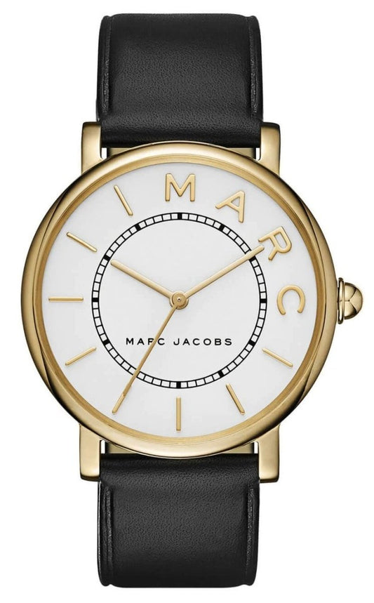 Marc Jacobs MJ1532 Roxy Black Leather Strap - Κοσμηματοπωλείο Goldy