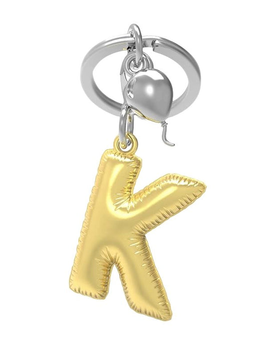 Metalmorphose MTM10K Μονόγραμμα Κ Μπρελόκ από Αλόη - Κοσμηματοπωλείο Goldy