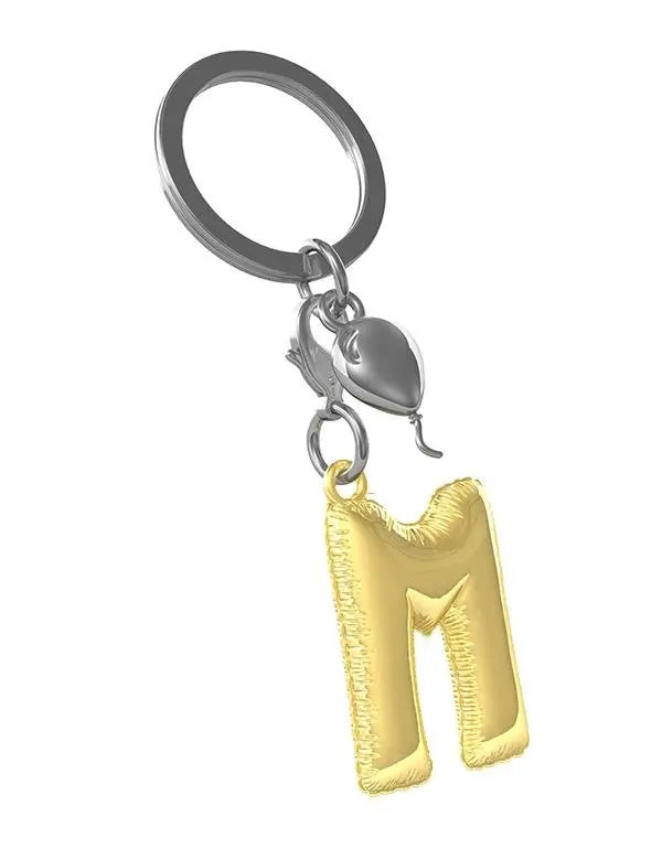 Metalmorphose MTM10M Μονόγραμμα Μ Μπρελόκ από Αλόη - Κοσμηματοπωλείο Goldy