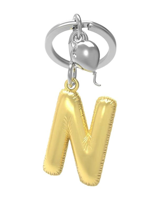Metalmorphose MTM10N Μονόγραμμα Ν Μπρελόκ από Αλόη - Κοσμηματοπωλείο Goldy