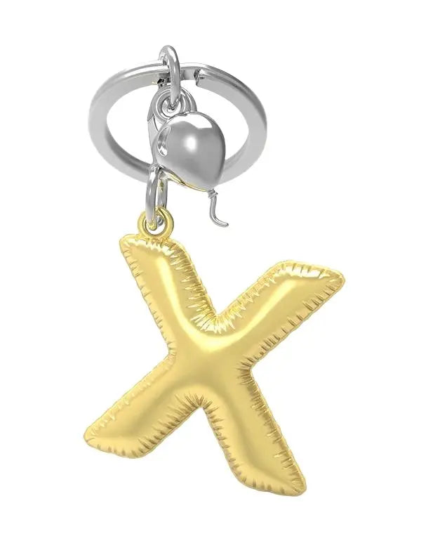 Metalmorphose MTM10X Μονόγραμμα Χ Μπρελόκ από Αλόη - Κοσμηματοπωλείο Goldy