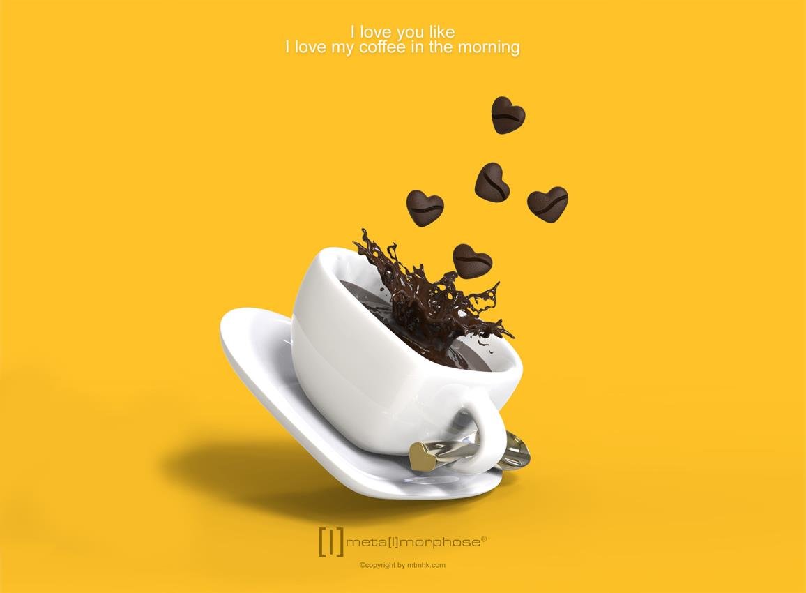 Metalmorphose MTM216 Love Coffee Μπρελόκ από Αλόη - Κοσμηματοπωλείο Goldy