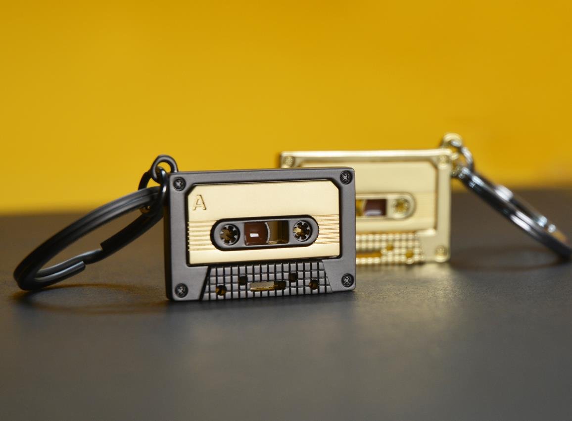 Metalmorphose MTM219-04 Audio Tape Μπρελόκ από Αλόη - Κοσμηματοπωλείο Goldy