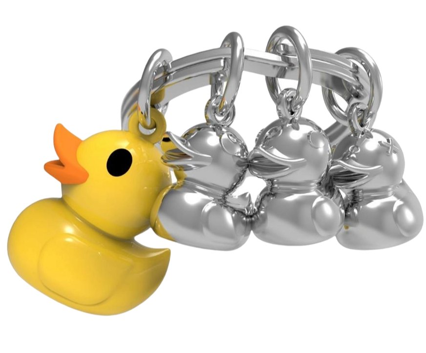 Metalmorphose MTM925-01 Duck Family Μπρελόκ από Αλόη - Κοσμηματοπωλείο Goldy