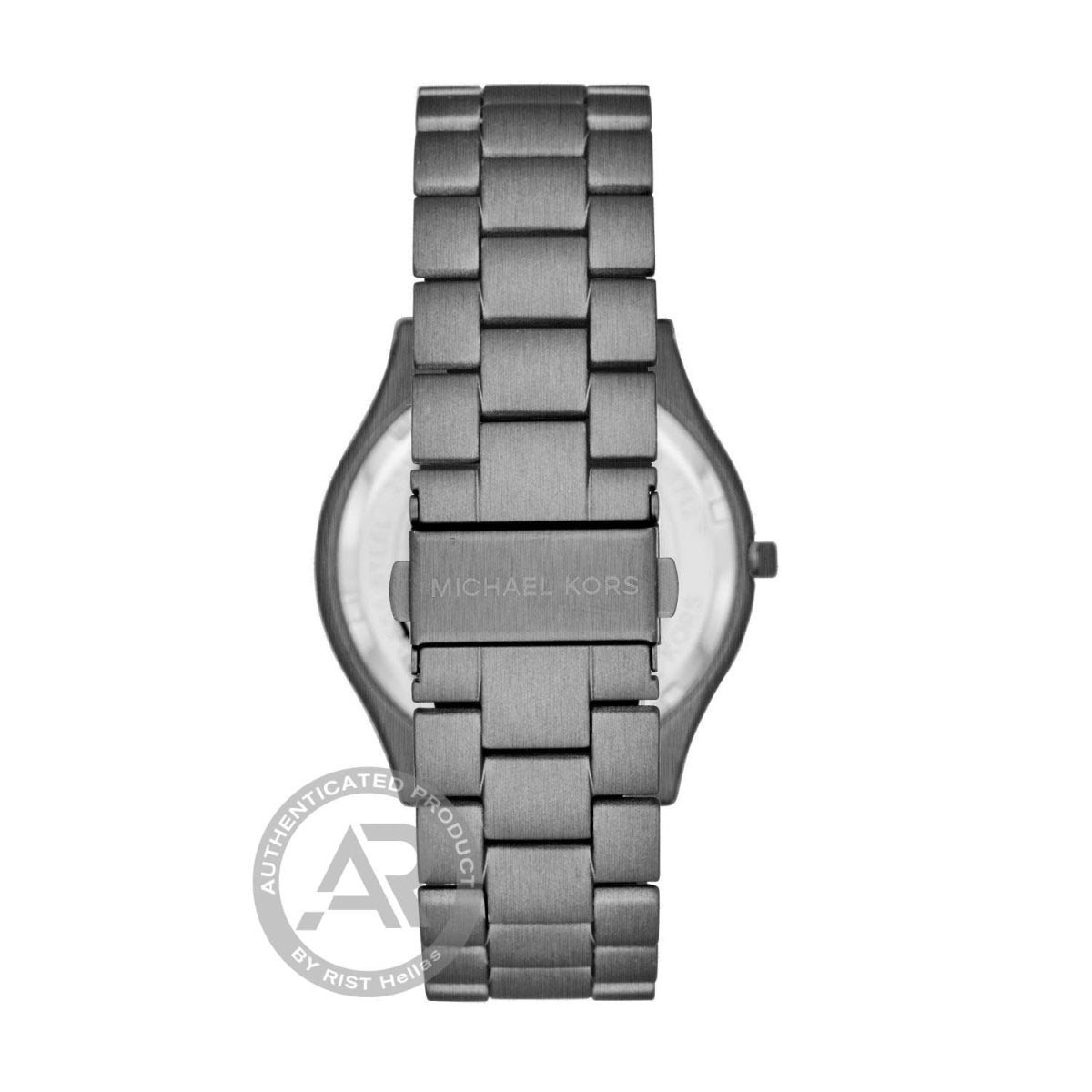Michael Kors MK1044 Slim Runway Grey Stainless Steel Watch - Κοσμηματοπωλείο Goldy