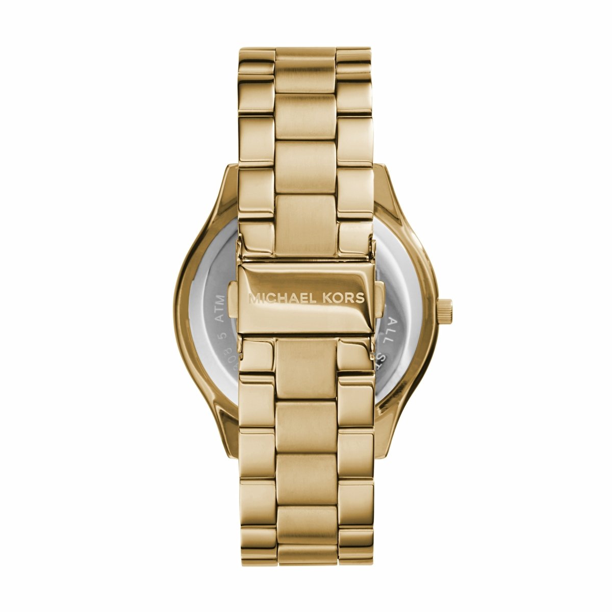 Michael Kors MK3179 Slim Runway Gold Stainless Steel Watch - Κοσμηματοπωλείο Goldy