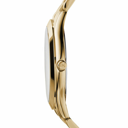 Michael Kors MK3179 Slim Runway Gold Stainless Steel Watch - Κοσμηματοπωλείο Goldy