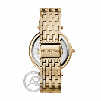 Michael Kors MK3191 Darci Gold Stainless Steel Watch - Κοσμηματοπωλείο Goldy