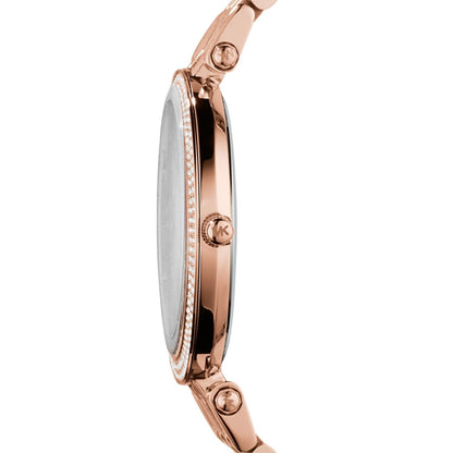 Michael Kors MK3192 Darci Rose Gold Stainless Steel Watch - Κοσμηματοπωλείο Goldy