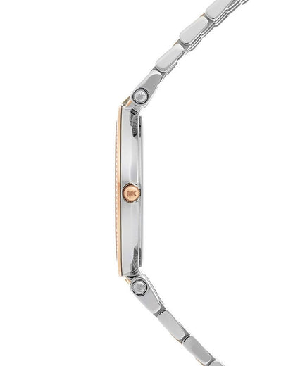Michael Kors MK3203 Darci Tri Tone Stainless Steel Bracelet - Κοσμηματοπωλείο Goldy