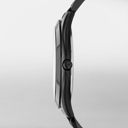 Michael Kors MK3221 Slim Runway Black Stainless Steel Watch - Κοσμηματοπωλείο Goldy