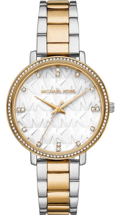 Michael Kors MK4595 Pyper Two Tone Alloy Bracelet - Κοσμηματοπωλείο Goldy