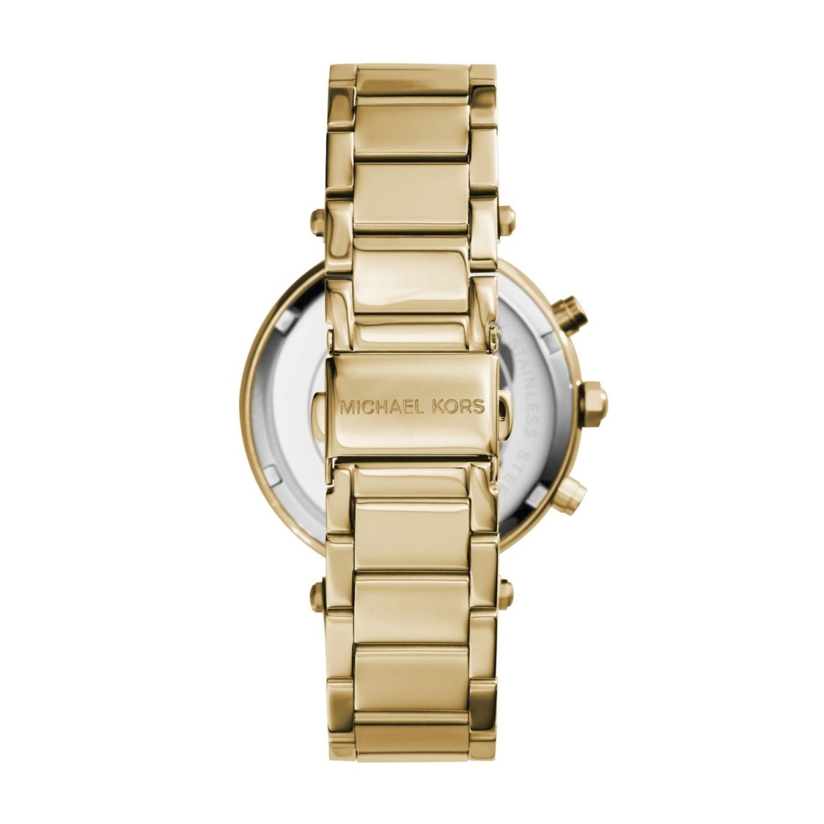 Michael Kors MK5354 Parker Chronograph Gold Stainless Steel Bracelet - Κοσμηματοπωλείο Goldy