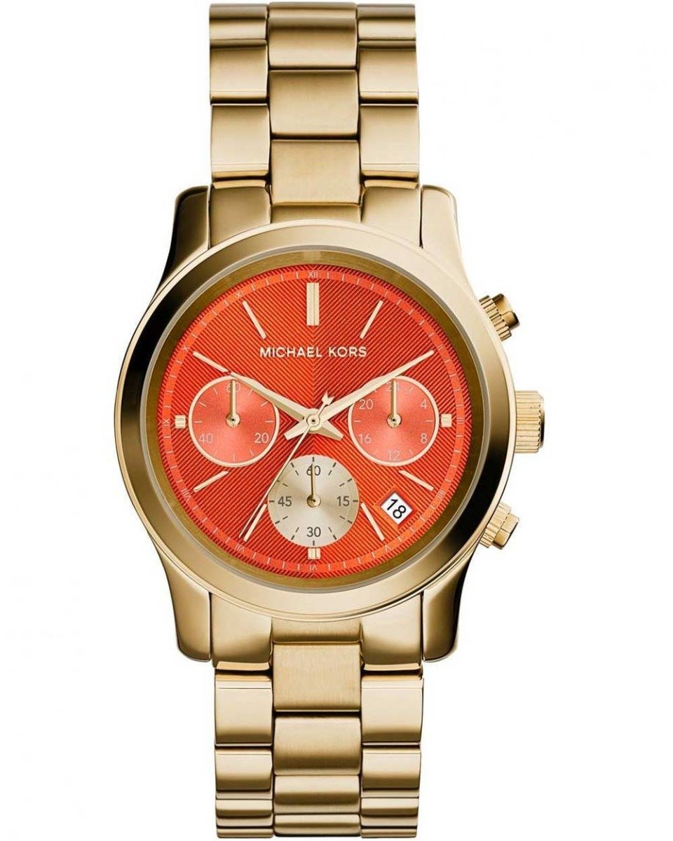 Michael Kors MK6162 Runway Chronograph Gold Stainless Steel Watch - Κοσμηματοπωλείο Goldy