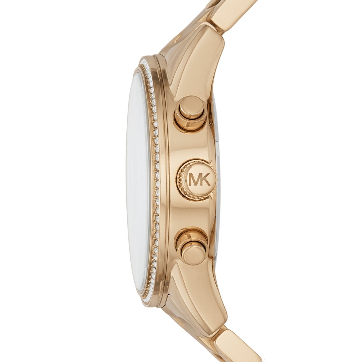 Michael Kors MK6356 Ritz Chronograph Gold Stainless Steel Watch - Κοσμηματοπωλείο Goldy