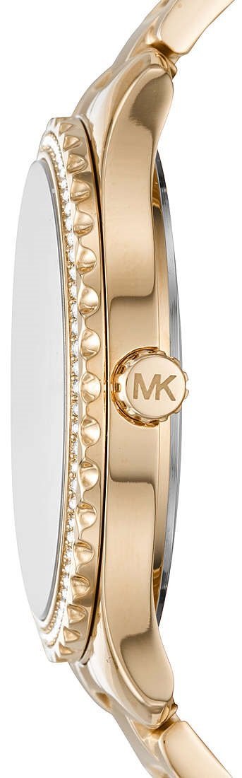 Michael Kors MK6870 Layton Crystals Gold Stainless Steel Bracelet - Κοσμηματοπωλείο Goldy