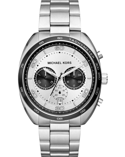 Michael Kors MK8613 Dane Chronograph Stainless Steel Bracelet - Κοσμηματοπωλείο Goldy