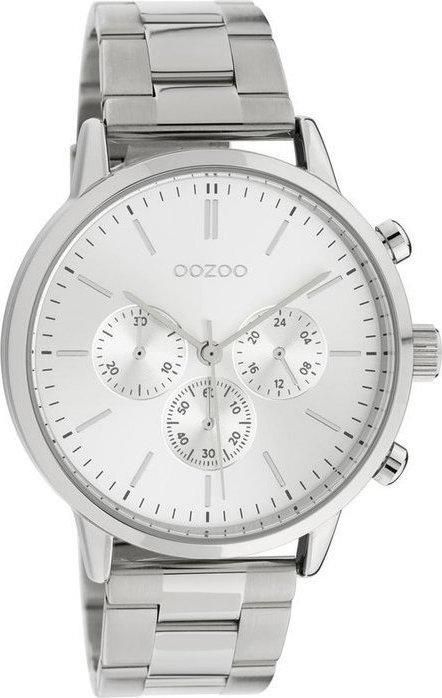 OOZOO C10545 42MM Timepieces Silver Metallic Bracelet - Κοσμηματοπωλείο Goldy