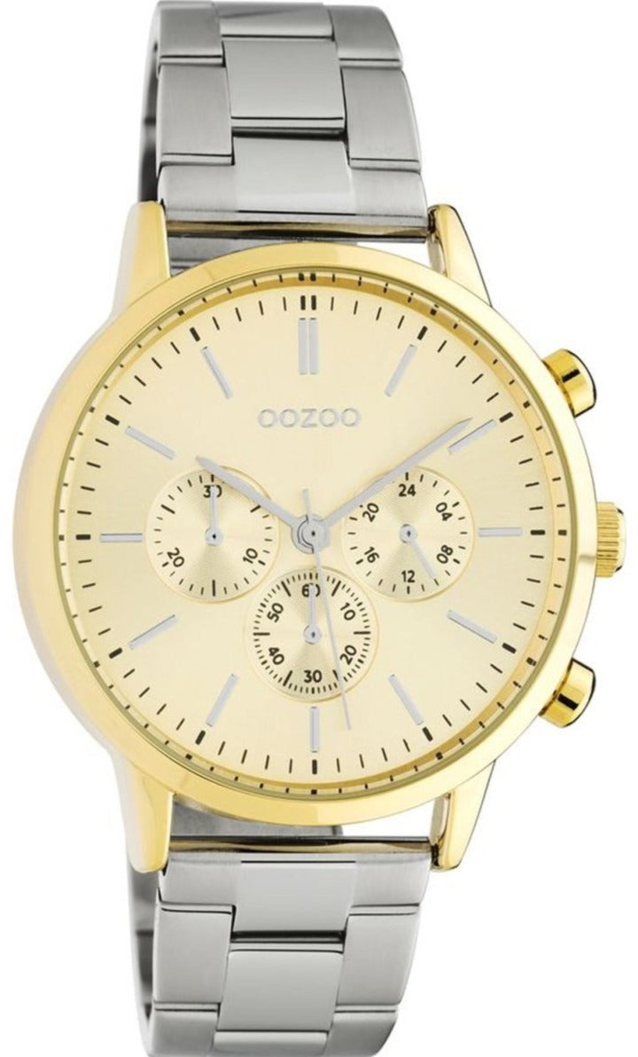 OOZOO C10562 38MM Timepieces Silver Metallic Bracelet - Κοσμηματοπωλείο Goldy